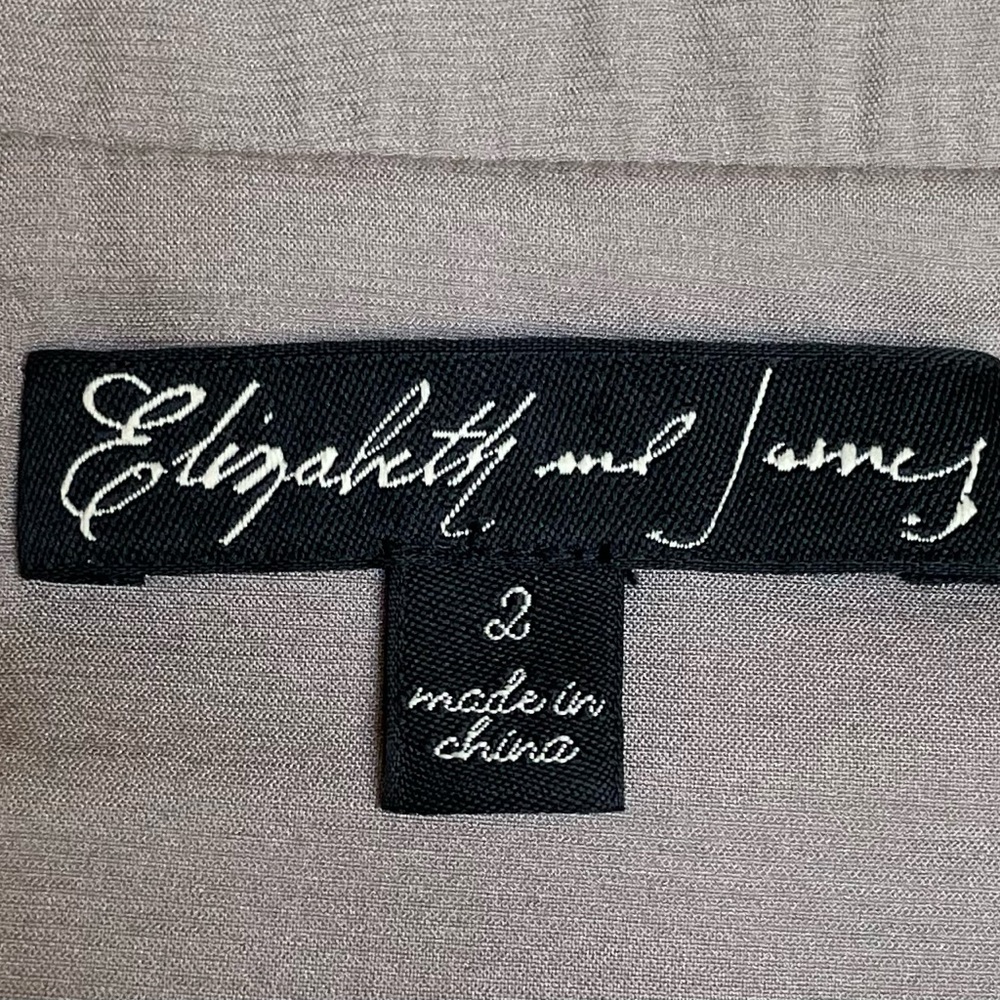 Elizabeth and James Silk Ruched Dress - Picture 4 of 6